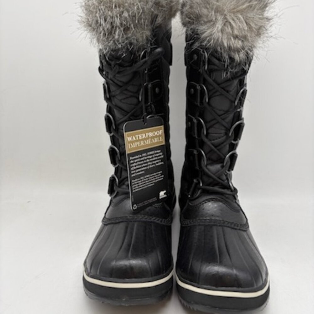 SOREL TOFINO Ⅱ WATERPROOF BOOTS BLACK / STONE US WOMEN'S SIZE 5 - Picture 1 of 7